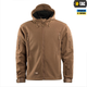 Тактическая куртка M-Tac флисовая Windblock Division Gen.II Coyote Brown койот 2XL - изображение 2