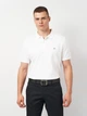 Поло длинное мужское GANT Reg Shield Ss Pique Polo 2210-110 M Белое (7325707171604) - изображение 1