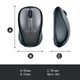 Миша Logitech M235 Gray (910-002201) - изображение 6