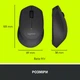 Миша Logitech M280 Black (910-004287) - зображення 5