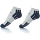 Носки Head Performance Sneaker 2 пари 741017001-650 Сірий/Синій 35-38 (8718824326795) - изображение 2