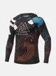 Рашгард Koi Rashguard Long Sleeve Blue Orange Red M (501422-957-M) - изображение 1