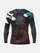 Рашгард Koi Rashguard Long Sleeve Blue Orange Red M (501422-957-M) - изображение 3