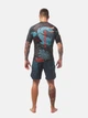 Рашгард Koi Rashguard Short Sleeve Blue Orange Red S (501424-957-S) - изображение 5