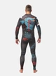 Рашгард Koi Rashguard Long Sleeve Blue Orange Red M (501422-957-M) - изображение 5