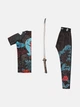 Компрессионные штаны Koi MMA Leggins Blue Orange Red XXL (501418-957-XXL) - изображение 5