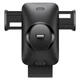 Автотримач для телефону з бездротовою зарядкою Baseus CGZX000001 Auto Alignment Car Mount Wireless QI 15W Air Outlet на дефлектор Чорний - зображення 4