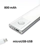 Светильник ночник на магните Happy Home H-4009 LED на аккумуляторе с датчиком движения 30 см - изображение 8