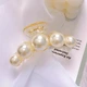 Крабик для волосся ANbeauty Pearl Big 10 см Молочний (AN0103118) - зображення 2