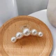 Крабик для волосся ANbeauty Pearl Big 10 см Молочний (AN0103118) - зображення 4