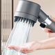 Массажная душевая лейка с вращением 360° Massage Shower ручная лейка для душа с массажным эффектом Серая (TG7062) - изображение 9