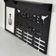 Медальница Карате Именная Большая с Фоторамкой и Полочкой из Дерева - изображение 7