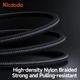 Кабель для зарядки и синхронизации данных Mcdodo USB-C to Lightning 36W 3m CA-5632 - изображение 6