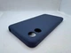 Чехол Silicone Cover Full Camera для Motorola Moto E13 Синий - изображение 2