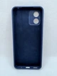 Чехол Silicone Cover Full Camera для Motorola Moto E13 Синий - изображение 3