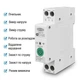 Умный Wi-Fi автоматический выключатель TOMZN TOB9-VAP 1P 63А DIN с мониторингом Tuya или SmartLife - изображение 1