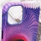 Кожаный чехол Colour Splash для Apple iPhone 12 Pro / 12 (6.1") (Фиолетовый / Розовый) - зображення 6