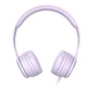 Наушники Hoco проводные 3,5мм с микрофоном Graceful Charm Purple (W21 Purple) - изображение 1