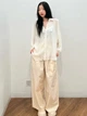 Брюки женские Uniqlo 67919787 2 Молочные (1159810885) - изображение 12