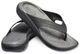 Мужские вьетнамки Crocs LiteRide Flip 43 Черный/графитовый 205182 - изображение 13