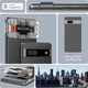Захисне скло Spigen для камери Pixel 7a - EZ Fit Optik (2шт), Black (AGL05970) 4773879 - зображення 3