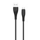Кабель USB WALKER C345 Type-C black - изображение 1