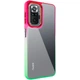 Чохол TPU+PC Fresh sip series для Xiaomi Redmi Note 10 Pro / 10 Pro Max Салатовий / Рожевий - зображення 1