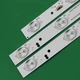 LED підсвітка TCL TV 32" 3V 8-9LED 3223LT2 LE32F8210 32EU3100 LD32U3100 LE32MXF5 LE32F8210 3pcs=1set - изображение 2