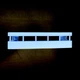 Полиця настінна, настільна з дерева Сакаба з бортиком ірис (ПНС-010952) - зображення 8