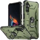Чохол Epik Pathfinder Ring ударостійкий на Samsung Galaxy A34 5G Зелений / Army Green - зображення 1