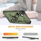 Чохол Epik Pathfinder Ring ударостійкий на Samsung Galaxy A34 5G Зелений / Army Green - зображення 6