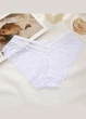 Кружевные женские трусики слипы Summer Leaf (1380-44-02) Белый M FINETOO (44) - изображение 6