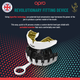 Капа з індивідуальною підгонкою OPRO Instant Custom-Fit Single Colour (102520003-OICF-SC-GDWH) - зображення 4