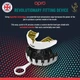 Капа OPRO Instant Custom-Fit UFC Strike White Gold (OIC-UFCStrike-WHGD) - изображение 6