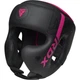 Шлем для женщин RDX F6 Kara Head Guard Matte Pink (HGR-F6MP-S) - изображение 2