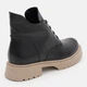 Женские демисезонные ботинки кожаные низкие PARADIZE SHOES EC-208 37 24 см Черные (ROZ6501021723) - изображение 4