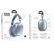 Наушники портативные HOCO W35 Max Joy BT headphones 800 mAh Blue - изображение 2
