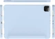 Чехол для планшета BeCover Tri Fold Soft TPU Silicone для Apple iPad Pro 12.9 2020/2021/2022 Light Blue (BC_711737) - изображение 3