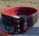 Пояс для важкої атлетики Power System PS-3830 Beast шкіряний Black/Red L - зображення 5