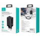СЗУ Usams US-CC153 T47 65W Dual Ports Super Si PD Fast Charger Black - изображение 3