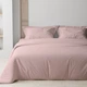Комплект постільної білизни ТЕП "Happy Sleep" Pastel Rose Євро 200 x 220 см наволочки 2 х 50х70 см - зображення 1
