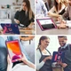 Чехол ARM Standart Apple iPad 6 (9.7") 2018 противоударный с подставкой Pink/Blue - изображение 3