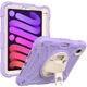 Чохол ARM Cover Apple iPad mini 7 (8.3 "екран) ударостійкий з ремінцем і підставкою 360 ° Purple - зображення 1
