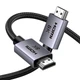Высокоскоростной HDMI шнур кабель UGREEN 8K HDMI 2.1 с сертифицированными разъемами 2 м Grey (HD171) - изображение 2