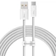 Кабель Baseus Dynamic Series USB - Type-C 2m 100W CALD000702 білий - зображення 1