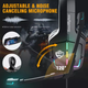Ігрові навушники Gaming Headset Grand S12 black для комп'ютера з підсвічуванням - зображення 4