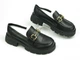 Лоферы ALLSY 206-1 black Черный 37 24см - изображение 2