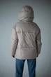 Зимний женский пуховик UF-Fashion Vanilla –KL 48 бежевый - изображение 4