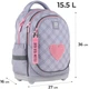 Шкільний рюкзак Kite Education Fluffy Heart 15,5 л K24-724S-1 - зображення 3