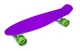 Скейт Пенни борд Best Board, со светящимися PU колёсами. Violet (945855758) - изображение 1